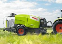 Ronde-balenpersen Claas Rollant 455 RC Uniwrap 