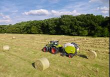 Ronde-balenpersen Claas Rollant 620