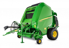 Ronde-balenpersen John Deere V451M