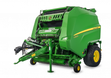 Ronde-balenpersen John Deere V451R 