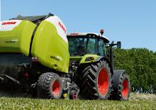 Ronde-balenpersen Claas Variant 450