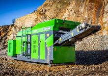 Puinrecyclinginstallaties EvoQuip Bison 160 HYBRID
