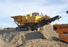 Puinrecyclinginstallaties Komatsu BR210JG-1