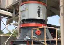 Puinrecyclinginstallaties Sandvik CH550
