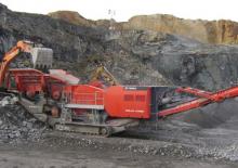 Puinrecyclinginstallaties Terex-Finlay J 1480