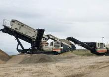 Puinrecyclinginstallaties Metso Lokotrack LT 106