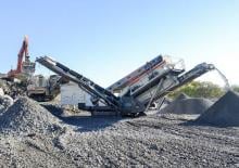 Puinrecyclinginstallaties Metso Lokotrack LT 1110