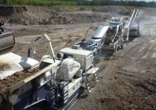 Puinrecyclinginstallaties Metso Lokotrack LT 120 E