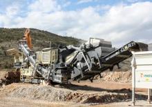 Puinrecyclinginstallaties Metso Lokotrack LT 1213 SE