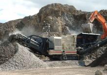 Puinrecyclinginstallaties Metso Lokotrack LT 1415