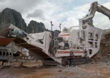 Puinrecyclinginstallaties Metso Lokotrack LT 1418 E