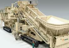 Puinrecyclinginstallaties Metso Lokotrack LT 200 E