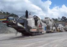 Puinrecyclinginstallaties Metso Lokotrack LT 9100 E