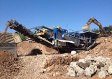 Puinrecyclinginstallaties Kleemann MR 150 Z