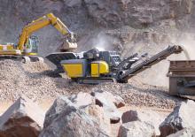 Puinrecyclinginstallaties Rubble Master RM V550GO!