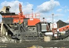 Puinrecyclinginstallaties Sandvik UJ540