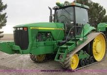 Tractors met rubberwielen John Deere 8400 T