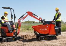 Elektrische rupsdumpers Kubota KC70H-4e