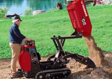 Rupsdumpers Yanmar C08-AG HI TIP+ 