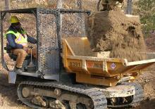 Rupsdumpers Morooka MST 300 VD