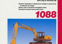 Rupsgraafmachines Case 1088