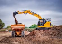 Rupsgraafmachines JCB 140X LC