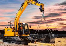 Rupsgraafmachines JCB 140X LC