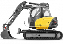 Rupsgraafmachines Mecalac 15MC