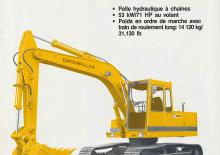 Rupsgraafmachines Caterpillar 205