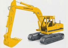 Rupsgraafmachines Caterpillar 213