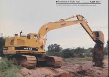 Rupsgraafmachines Caterpillar 229