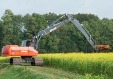 Rupsgraafmachines Atlas 240 LC