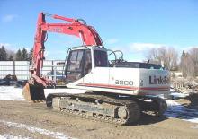 Rupsgraafmachines Link-Belt 2800