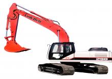 Rupsgraafmachines Link-Belt 290 X2