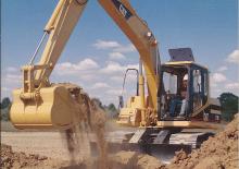 Rupsgraafmachines Caterpillar 311B