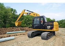 Rupsgraafmachines Caterpillar 313D2 L