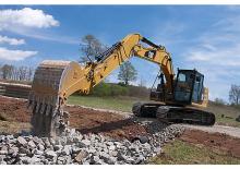 Rupsgraafmachines Caterpillar 318F L