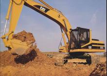 Rupsgraafmachines Caterpillar 322B