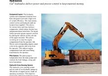Rupsgraafmachines Caterpillar 328D
