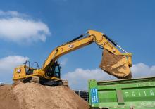 Rupsgraafmachines Caterpillar 333