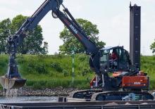 Rupsgraafmachines Atlas 340 LC