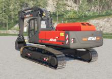 Rupsgraafmachines Atlas 340 LC