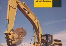 Rupsgraafmachines Caterpillar 345B