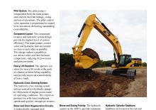 Rupsgraafmachines Caterpillar 345D