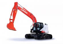 Rupsgraafmachines Link-Belt 355 X4S
