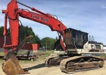 Rupsgraafmachines Link-Belt 370 LX Road Builder