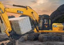 Rupsgraafmachines JCB 380 LC