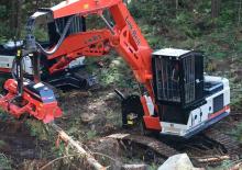 Rupsgraafmachines Link-Belt 4040 PH
