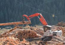 Rupsgraafmachines Link-Belt 4040 TL