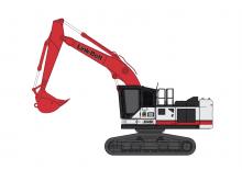 Rupsgraafmachines Link-Belt 4040B RB